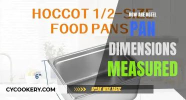 Hotel Pan Dimensions: Understanding the Measurements