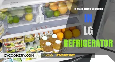 Efficient Organization: How Items Are Arranged in LG Refrigerators