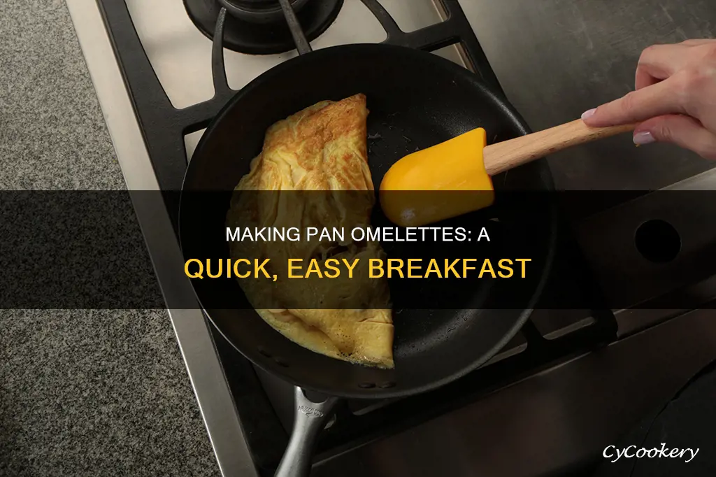 how are pan omelettes made