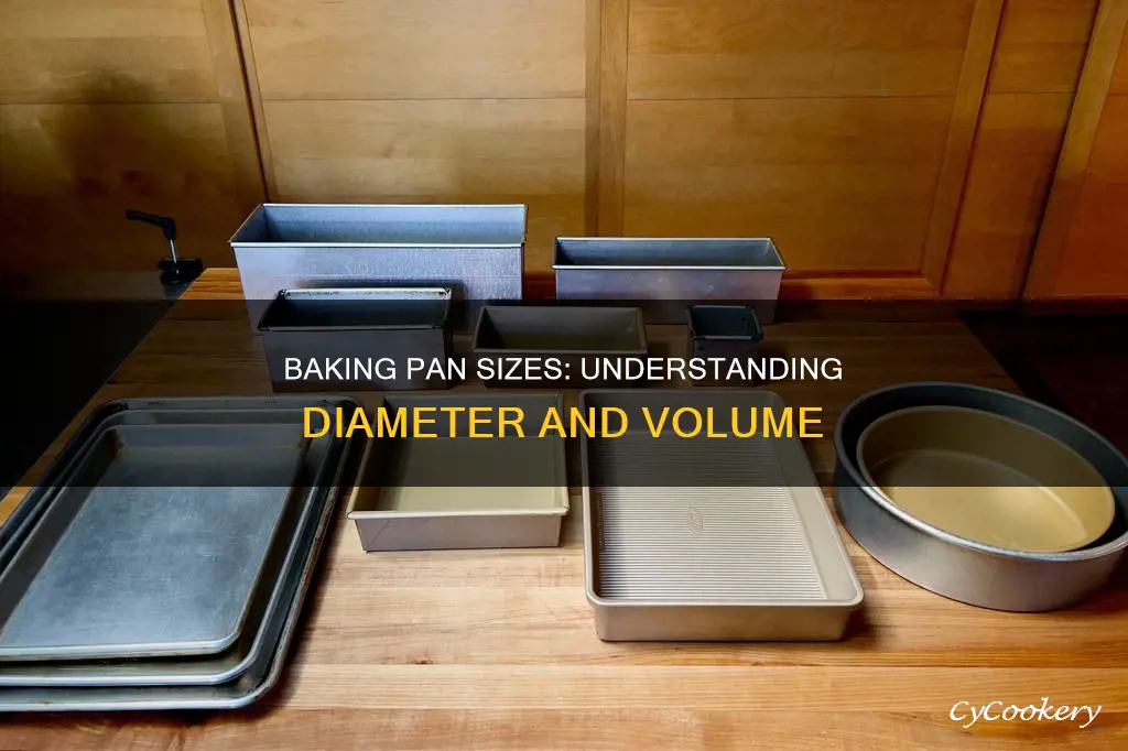 how are round baking pan s measure