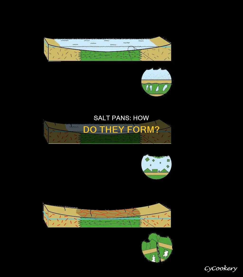 how are salt pans formed