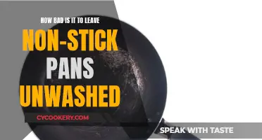 Unwashed Non-Stick Pans: Harmful or Harmless?