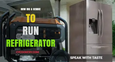 Choosing the Right Generator Size to Power Your Refrigerator Efficiently