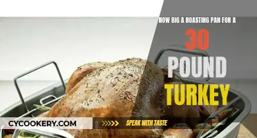 Roasting Pan Size for a 30-Pound Turkey