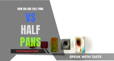 Full vs Half Pans: Understanding Their Size and Usage