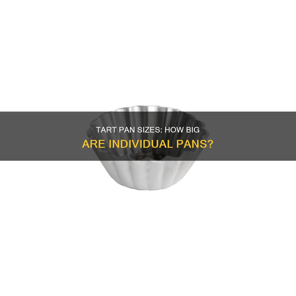 how big are individual tart pans