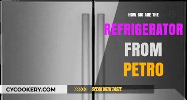 Petro Refrigerators: Exploring Their Size and Capacity for Your Needs