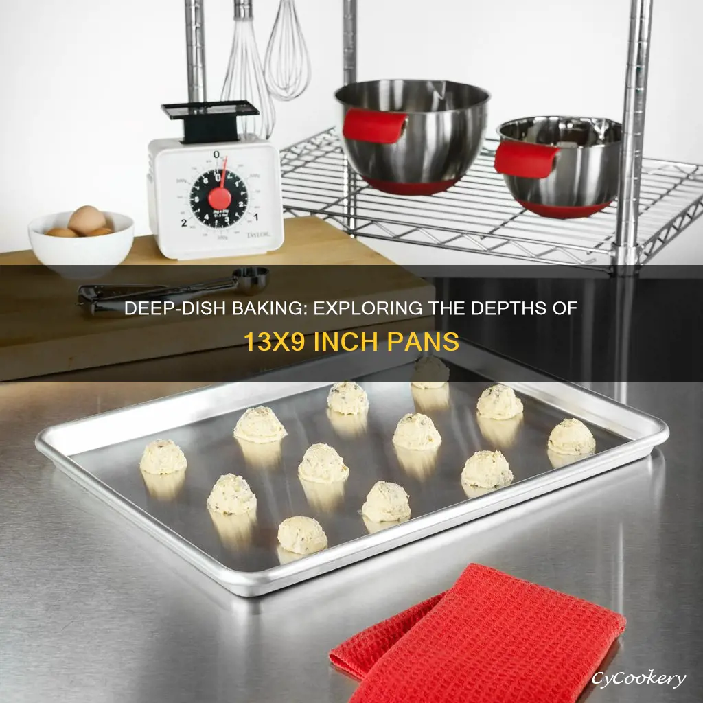 how big deep are 13x9 inch pans