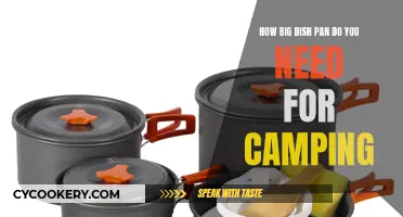 Camping Dish Pans: Size and Portability