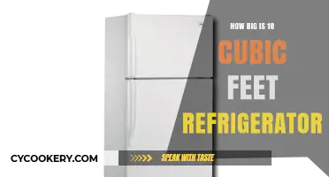 Understanding the Size of an 18 Cubic Feet Refrigerator