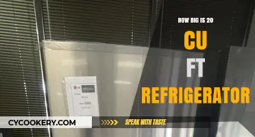Understanding the Size and Capacity of a 20 Cubic Foot Refrigerator