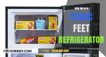 Understanding the Size of an 8 Cubic Feet Refrigerator