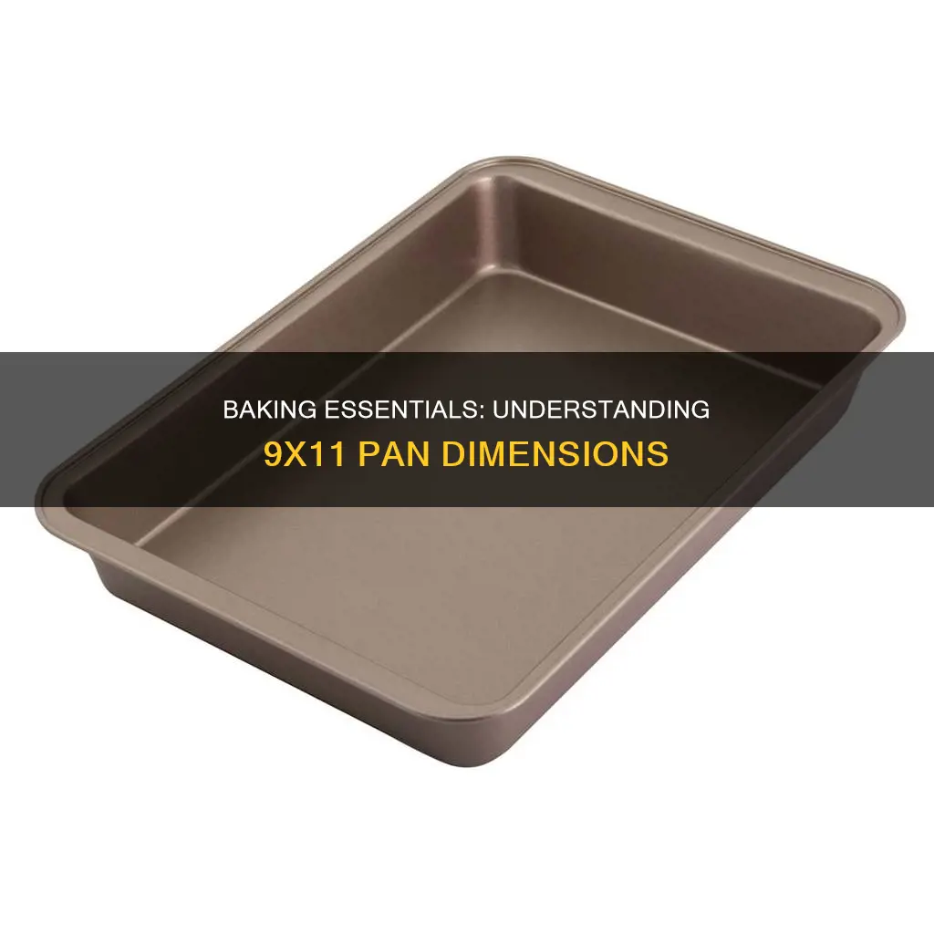 how big is 9 by 11 baking pan