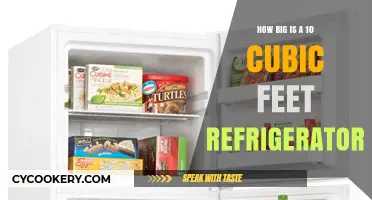 Understanding the Size of a 10 Cubic Feet Refrigerator