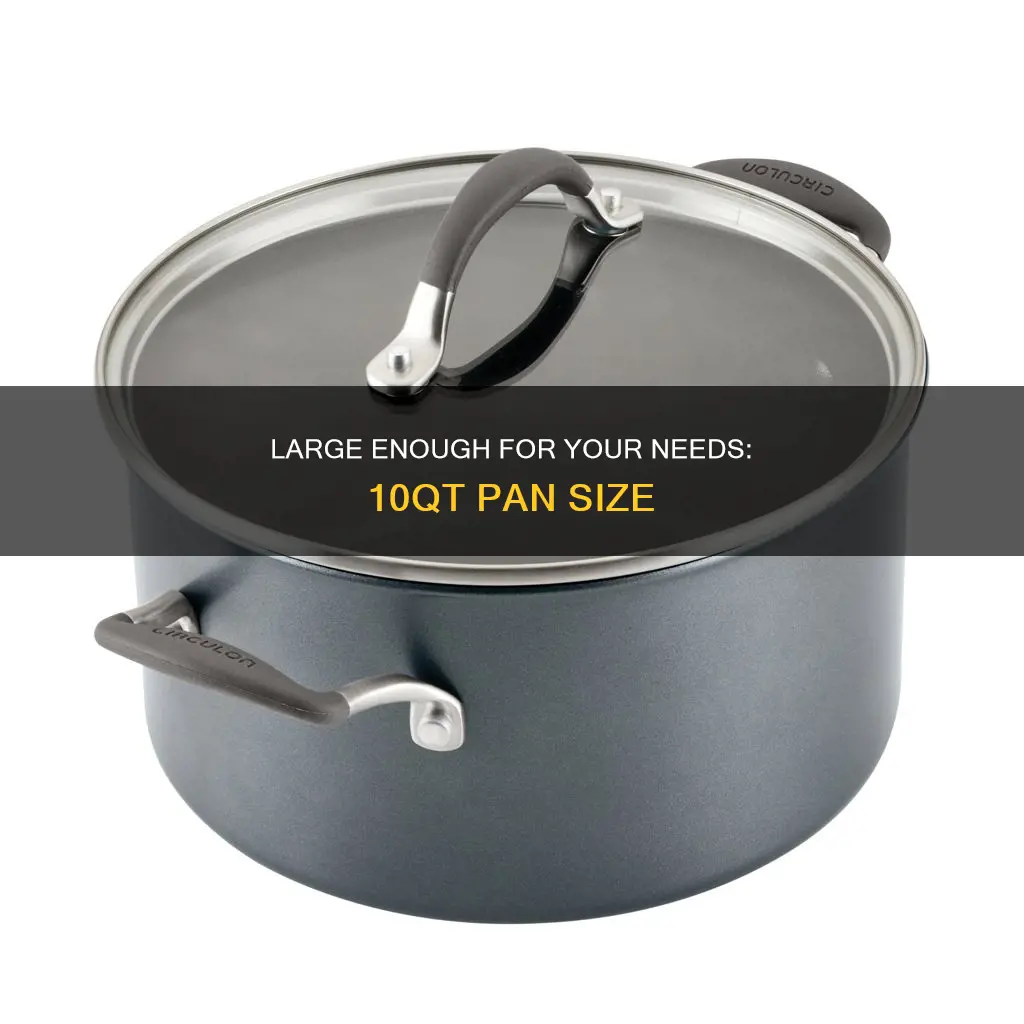 how big is a 10qt pan
