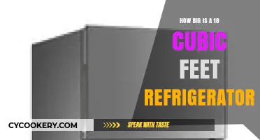 Understanding the Size of an 18 Cubic Feet Refrigerator