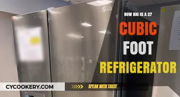 Understanding the Size of a 27 Cubic Foot Refrigerator