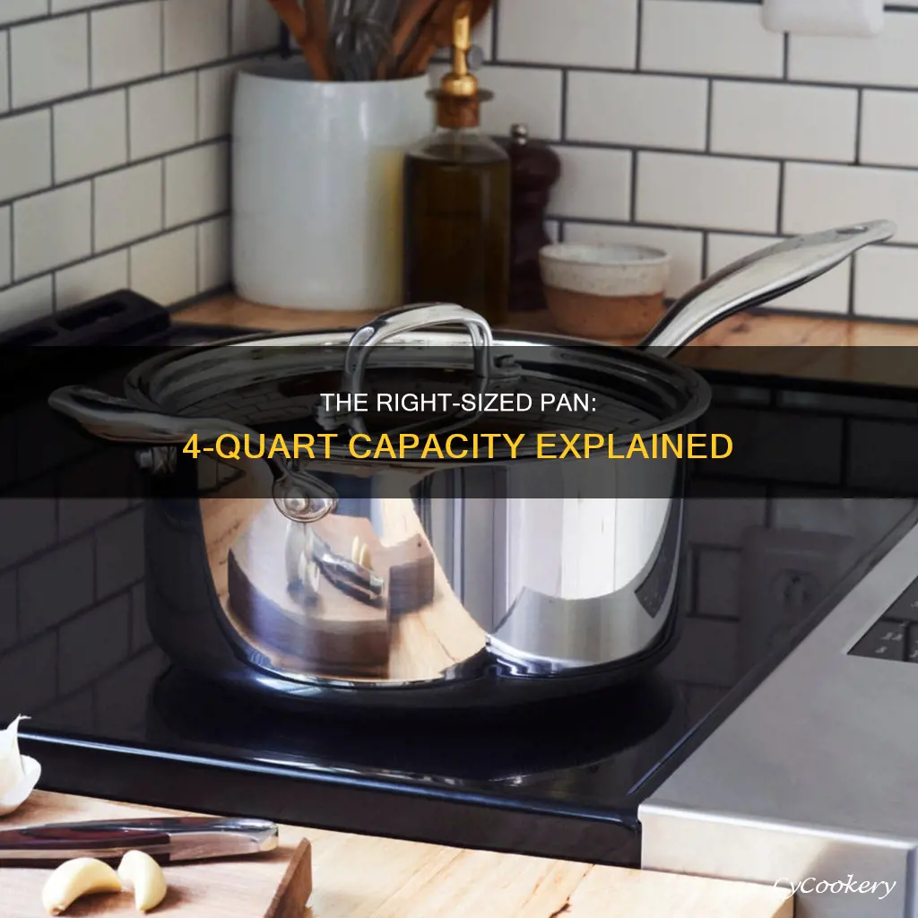 how big is a 4quart pan