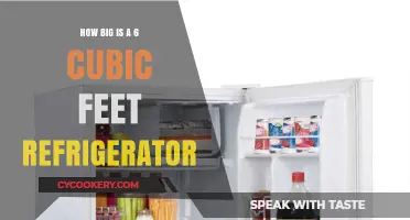 Understanding the Size of a 6 Cubic Feet Refrigerator