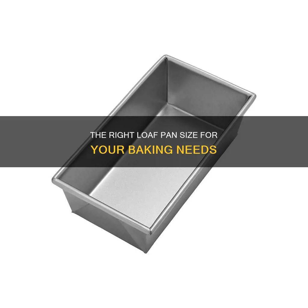 how big is a 6 cup loaf pan