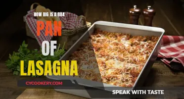 Lasagna Pan Size Guide: 8x4 Dimensions Explained