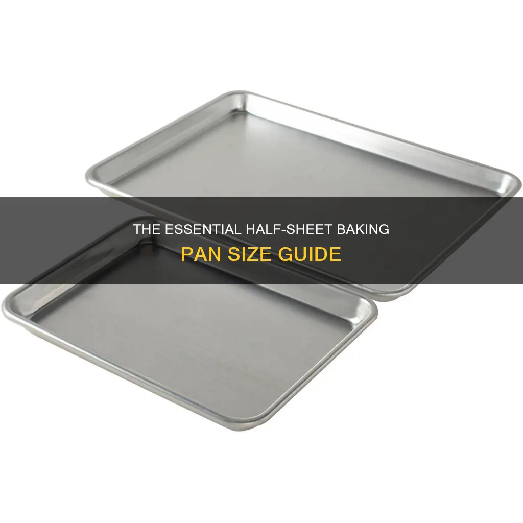 how big is a half sheet baking pan