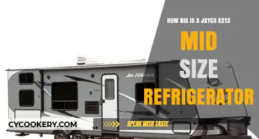 Jayco X213 Mid-Size Refrigerator Dimensions: A Comprehensive Size Guide