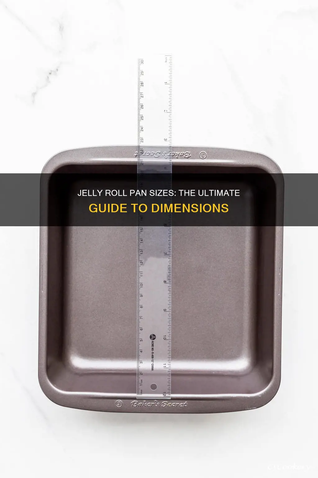 how big is a jelly roll pan