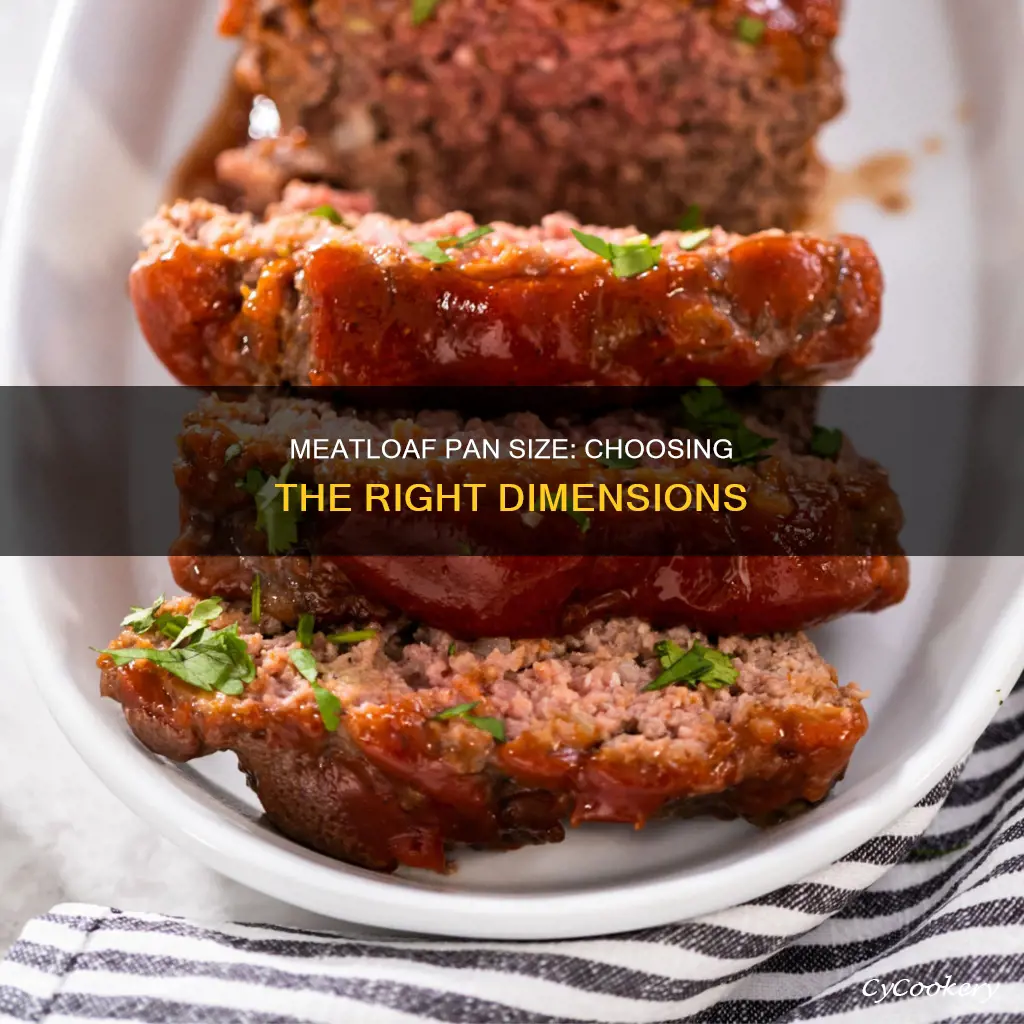 how big is a meatloaf pan
