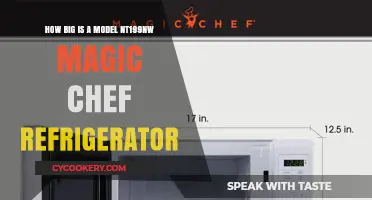 Magic Chef NT199NW Refrigerator Size Guide: Dimensions Explained