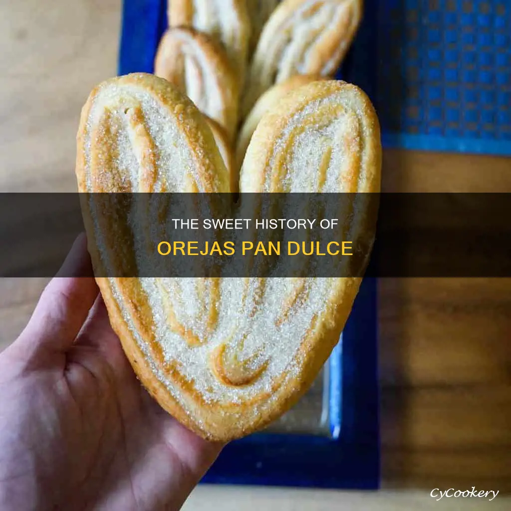 how big is a orejas pan dulce