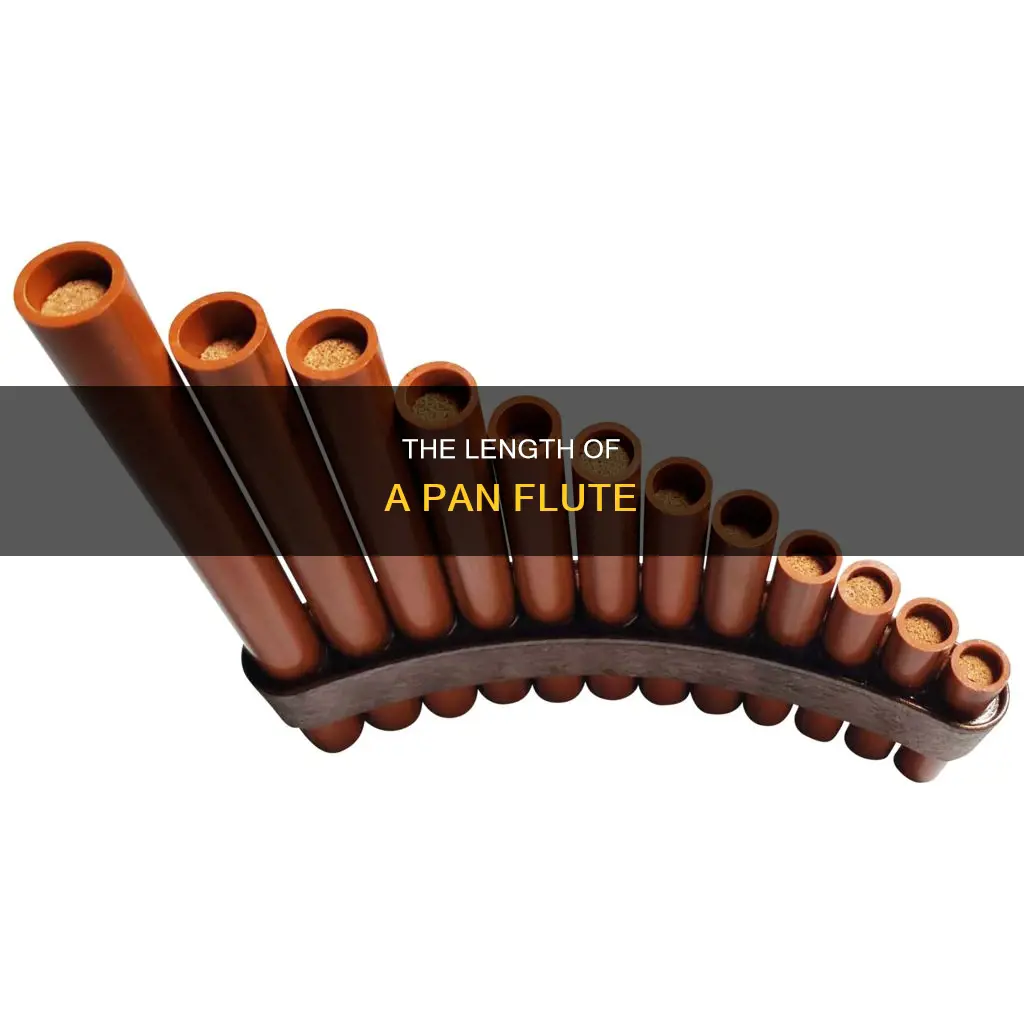 how big is a pan flute