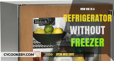 Compact Refrigerators: Exploring Sizes Without Freezer Compartments