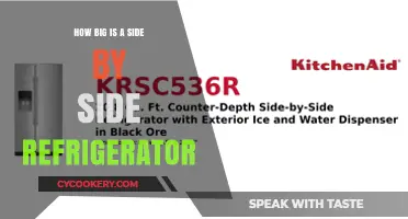 Side by Side Refrigerator Size Guide: Dimensions Explained