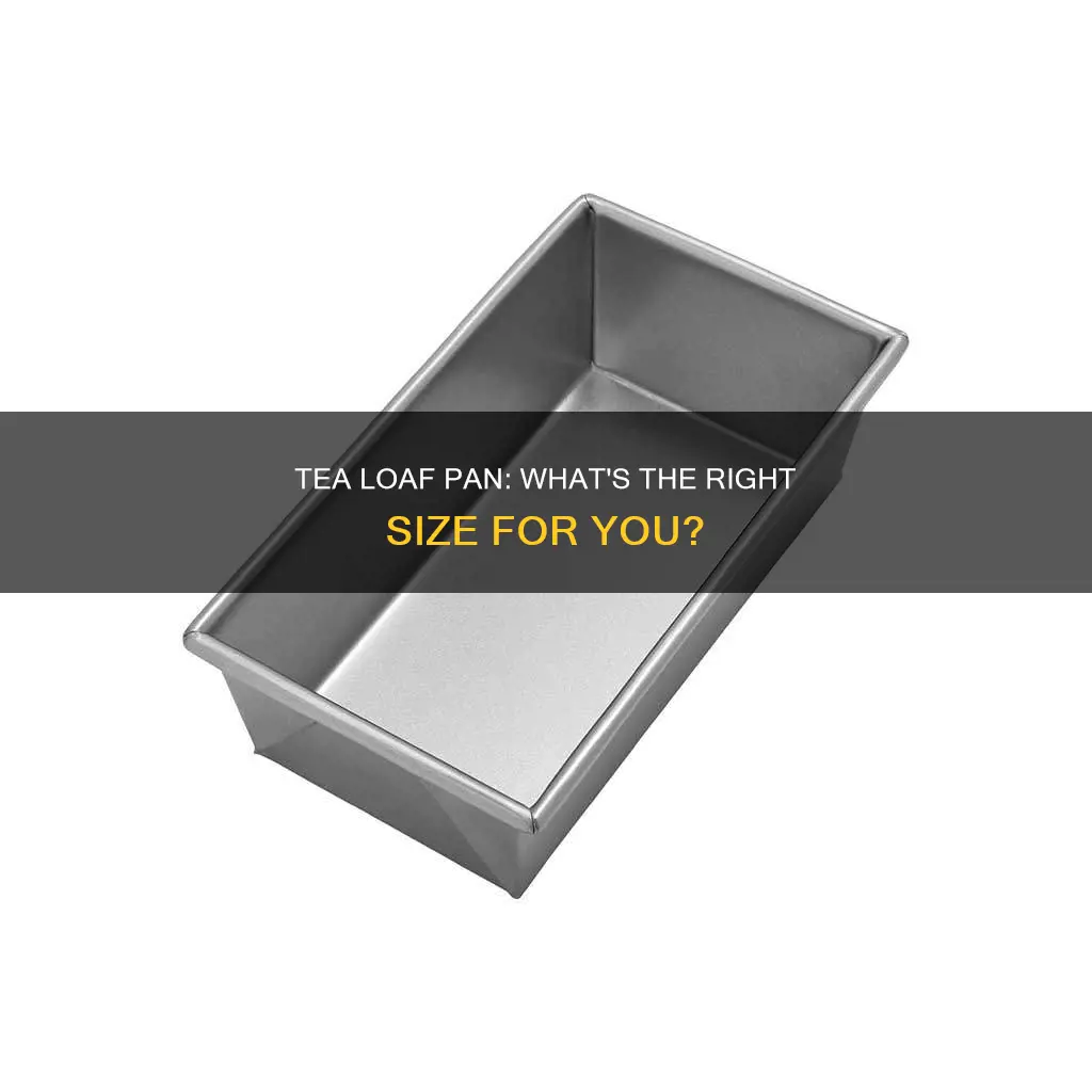 how big is a tea loaf pan