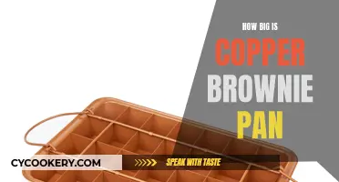 Copper Brownie Pan: How Big is Too Big?