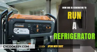 Sizing a Generator to Power Your Refrigerator: A Practical Guide