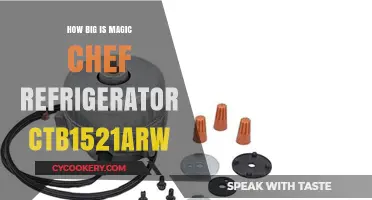 Magic Chef CTB1521ARW Refrigerator Size Guide: Dimensions Explained