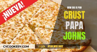 Papa John's Pan Crust: Size and Taste Sensation
