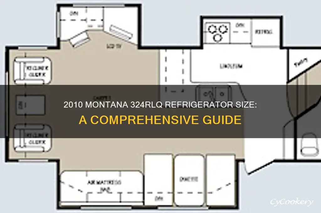 how big is refrigerator in 2010 montana 324rlq