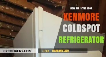 Kenmore Coldspot 2006 Refrigerator Size Guide: Dimensions Explained