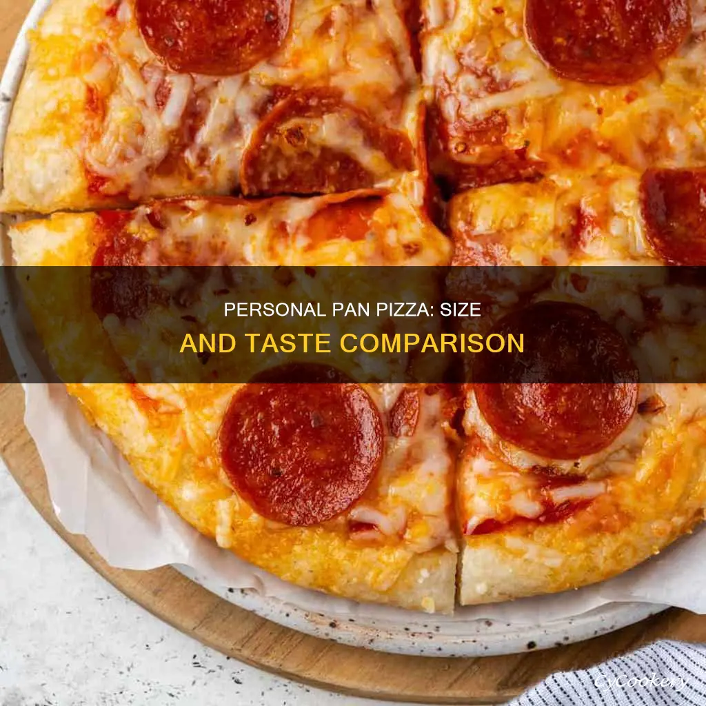 how big is the personal pan