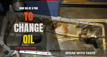 Choosing the Right Pan for an Oil Change