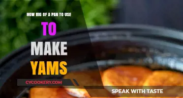 Perfect Pan Size for Cooking Yams: A Simple Guide