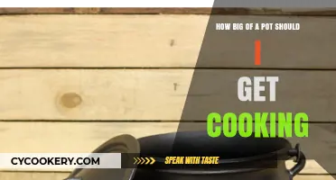 Cooking Pot Size: Choosing the Right Container for Your Meal