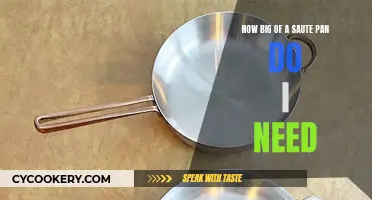 Choosing the Right-Sized Saute Pan