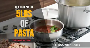 Large Pasta, Larger Pan: Cooking 5lbs of Pasta