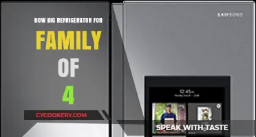 Choosing the Perfect Refrigerator Size for a Family of Four