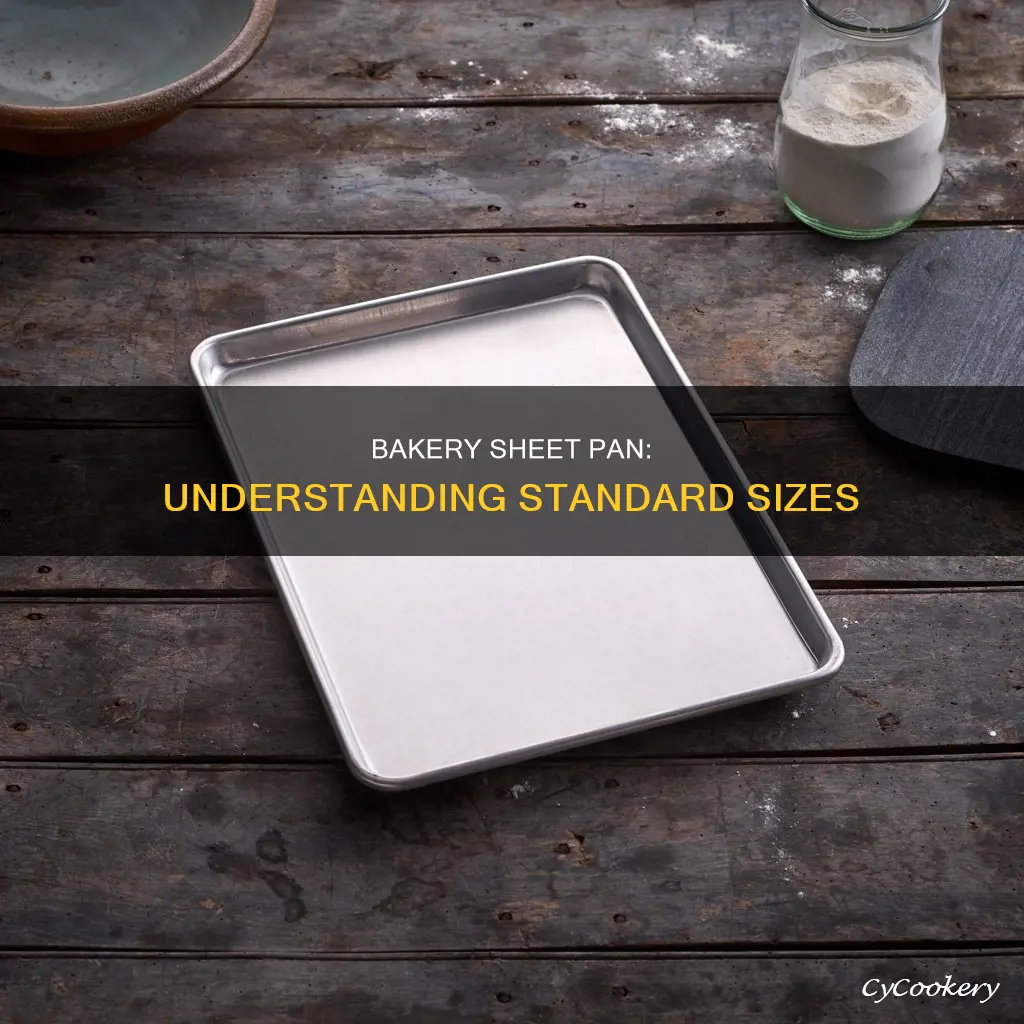 how big s a bakery sheet pan