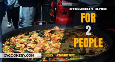 Paella Pan Size Guide: Cooking for a Couple